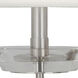Cristallo LED 14.75 inch Polished Nickel with Lucite Wallchiere Wall Light