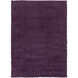 Mellow 132 X 96 inch Dark Purple Rug