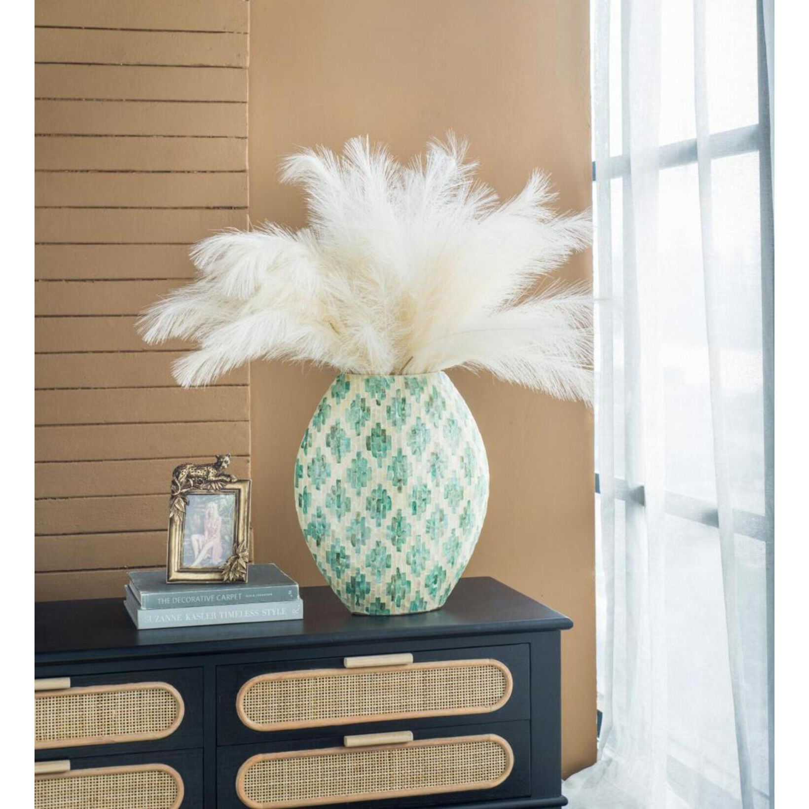 Diamond 17.7 X 7.1 inch Vase