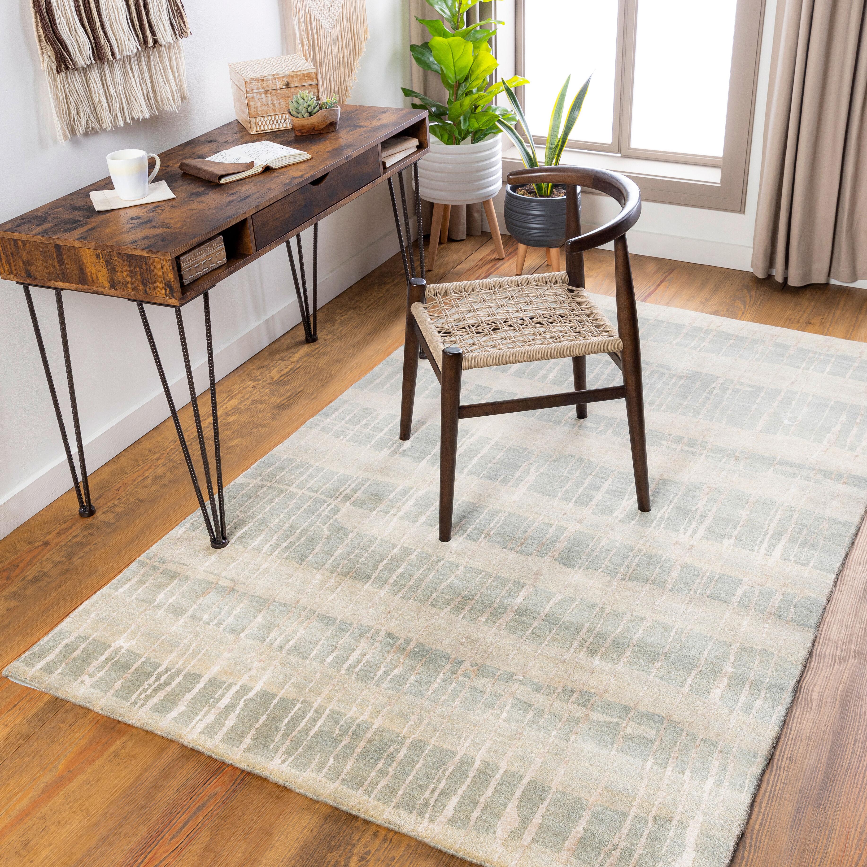 Luminous 132 X 96 inch Sage Rug in 8 x 11, Rectangle