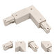 L Connecter 277 White Track Accessory Ceiling Light