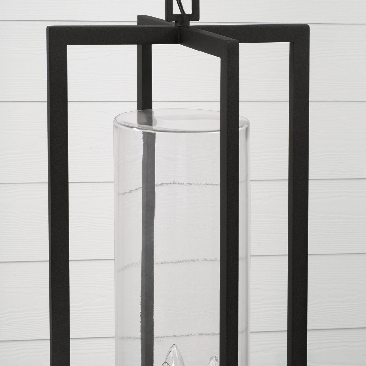 Kent 3 Light 12 inch Black Outdoor Hanging Lantern