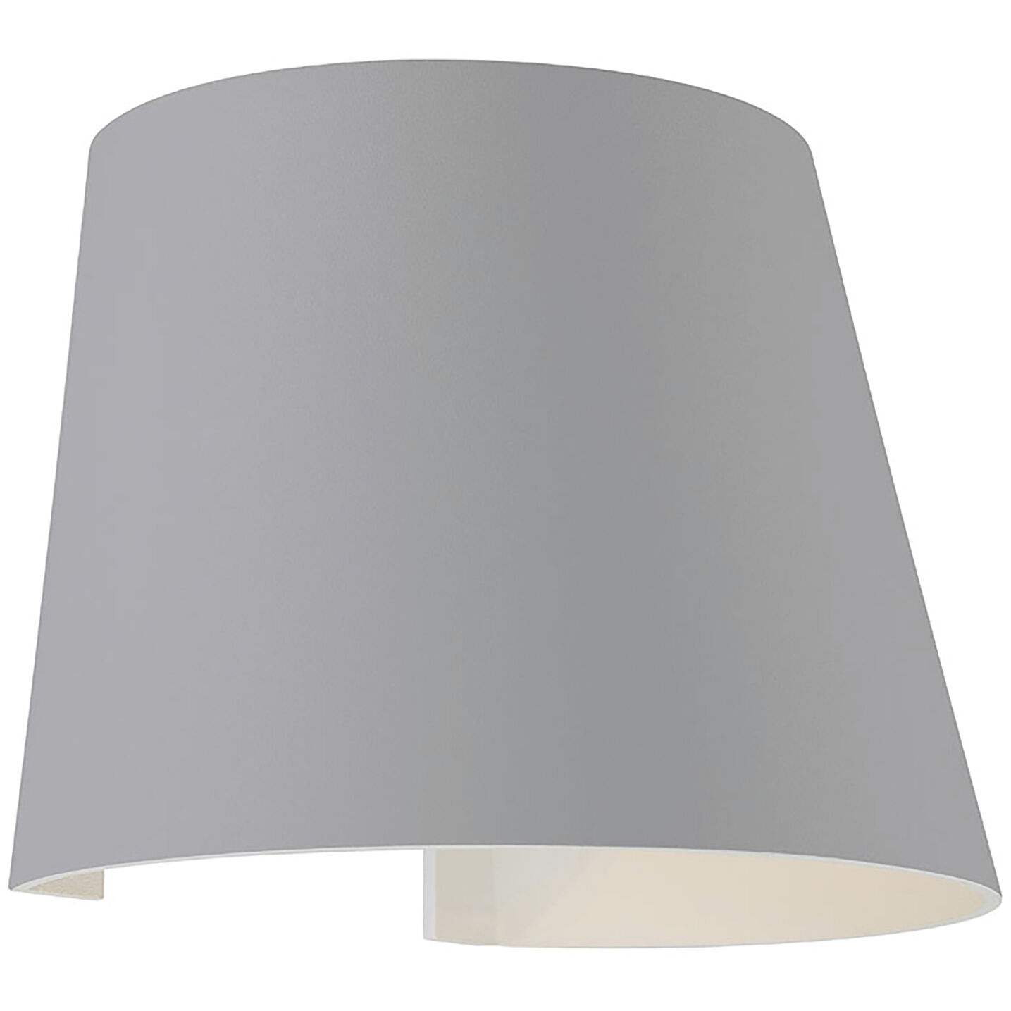 Cone LED 6 inch Satin Outdoor Wall Sconce