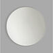 Cadre 36 X 36 inch Brushed Nickel Backlit Wall Mirror