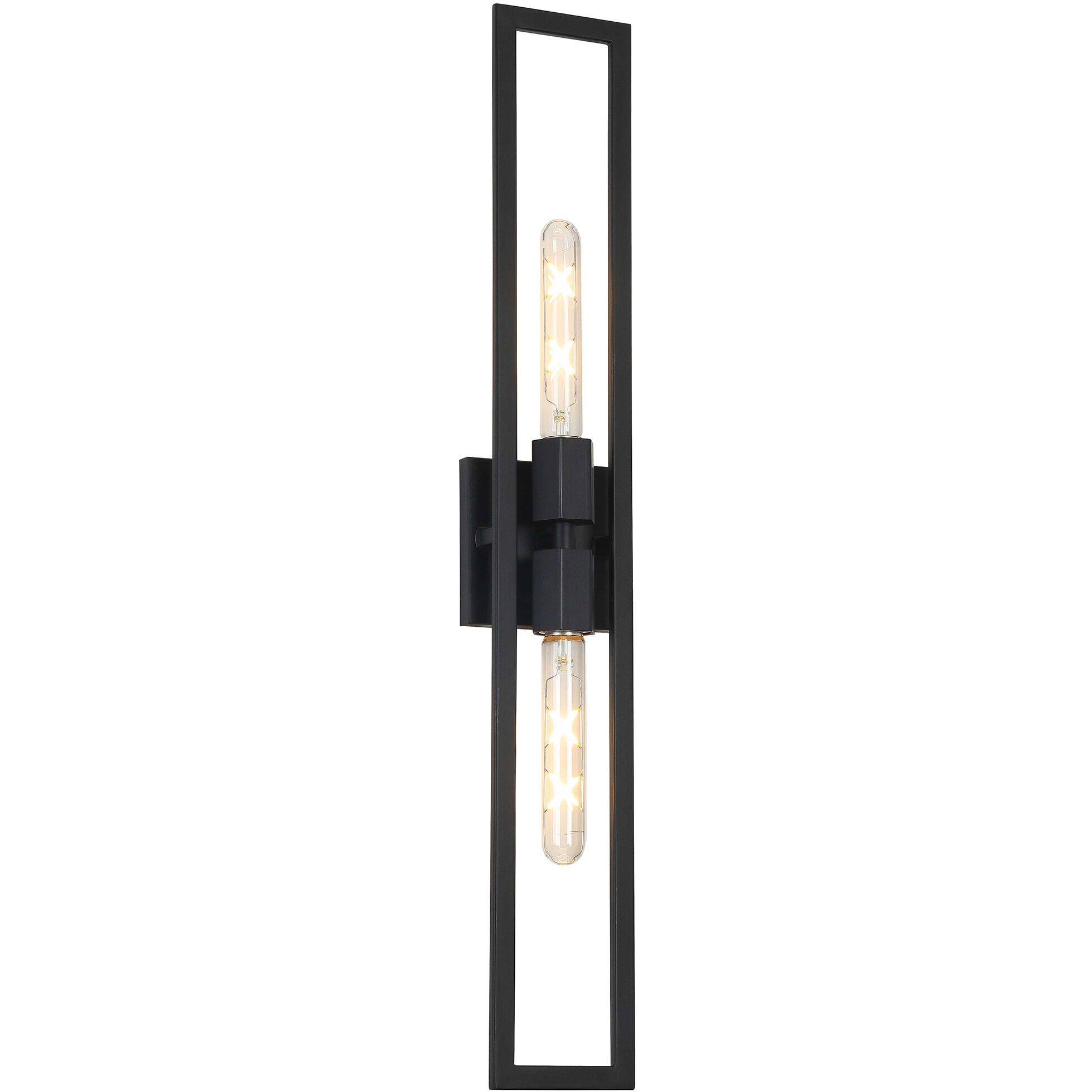 Wisteria 2 Light 4.5 inch Matte Black Decorative Wall Sconce Wall Light
