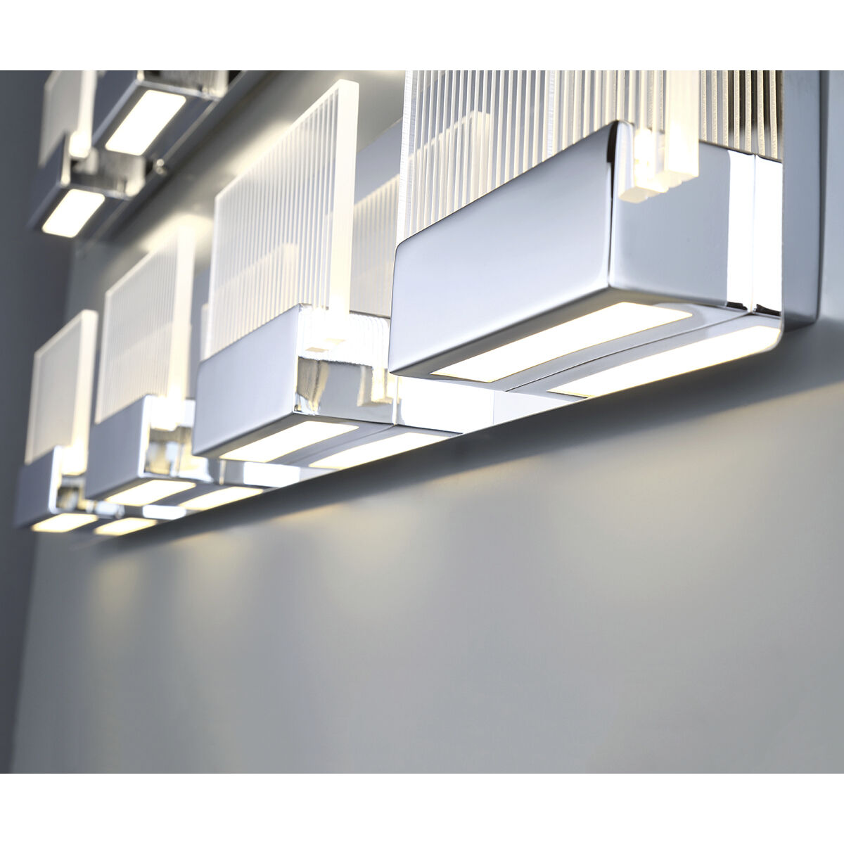 Sonic LED 6 inch Chrome Wall Sconce Wall Light