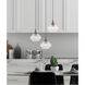 Art Glass 1 Light 8 inch English Bronze Mini Pendant Ceiling Light