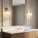 HABLE Serafina 1 Light 4.88 inch Polished Nickel Sconce Wall Light