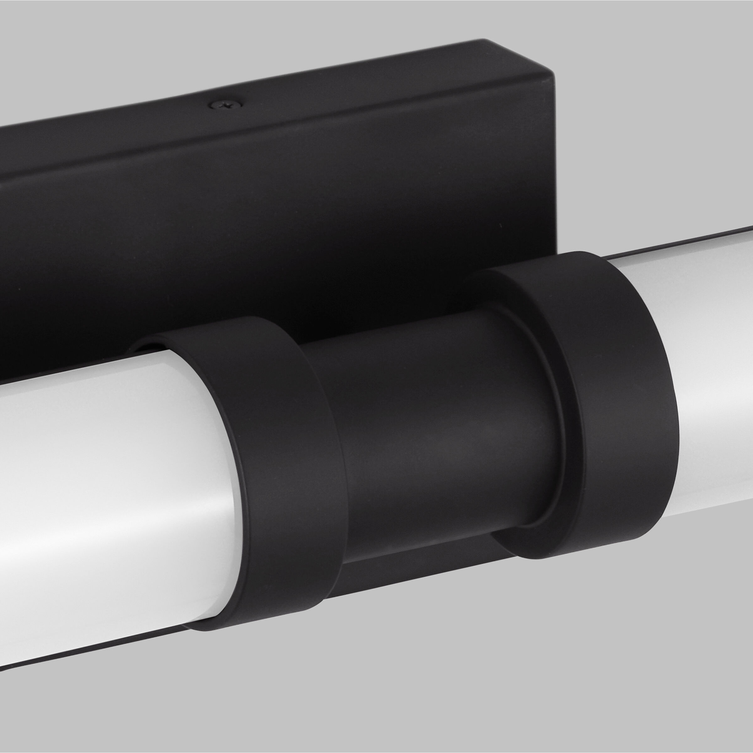 Kiel Bath Vanity Wall Light in Midnight Black