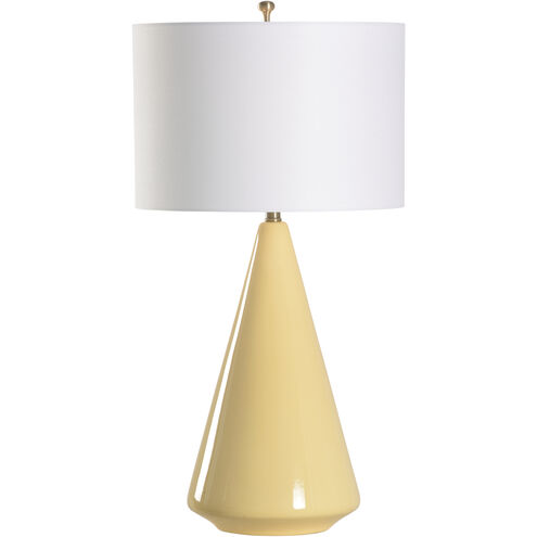 Samoan Sun 23.5 inch 100.00 watt Yellow Table Lamp Portable Light