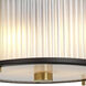 Corona 2 Light 11.75 inch Museum Bronze Pendant Ceiling Light, Convertible to Pendant, Semi-Flush Mount or Flush Mount
