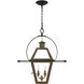 Rue De Royal 2 Light 21 inch Industrial Bronze Outdoor Hanging Lantern