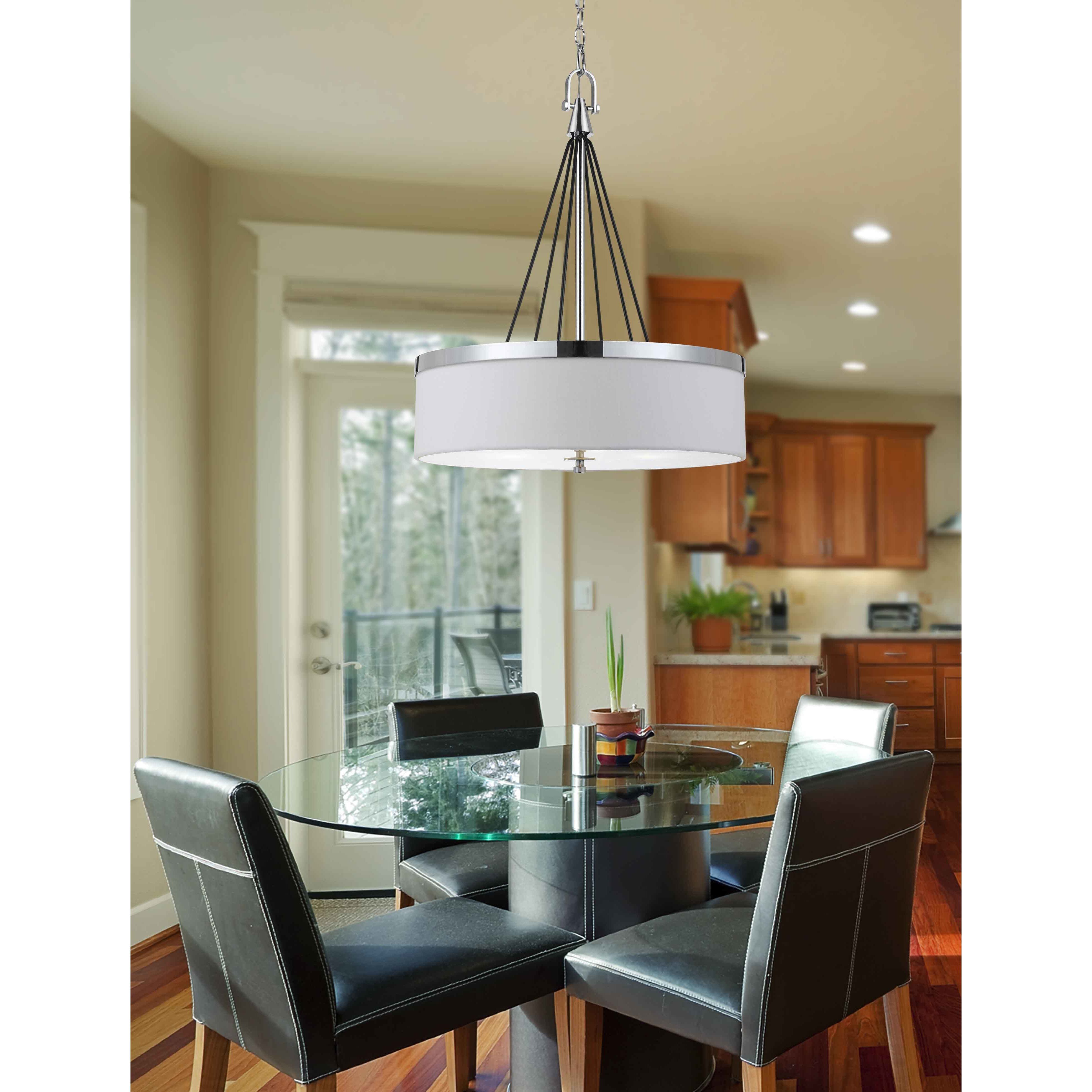 Rimini 3 Light 21 inch Chrome Chandelier Ceiling Light