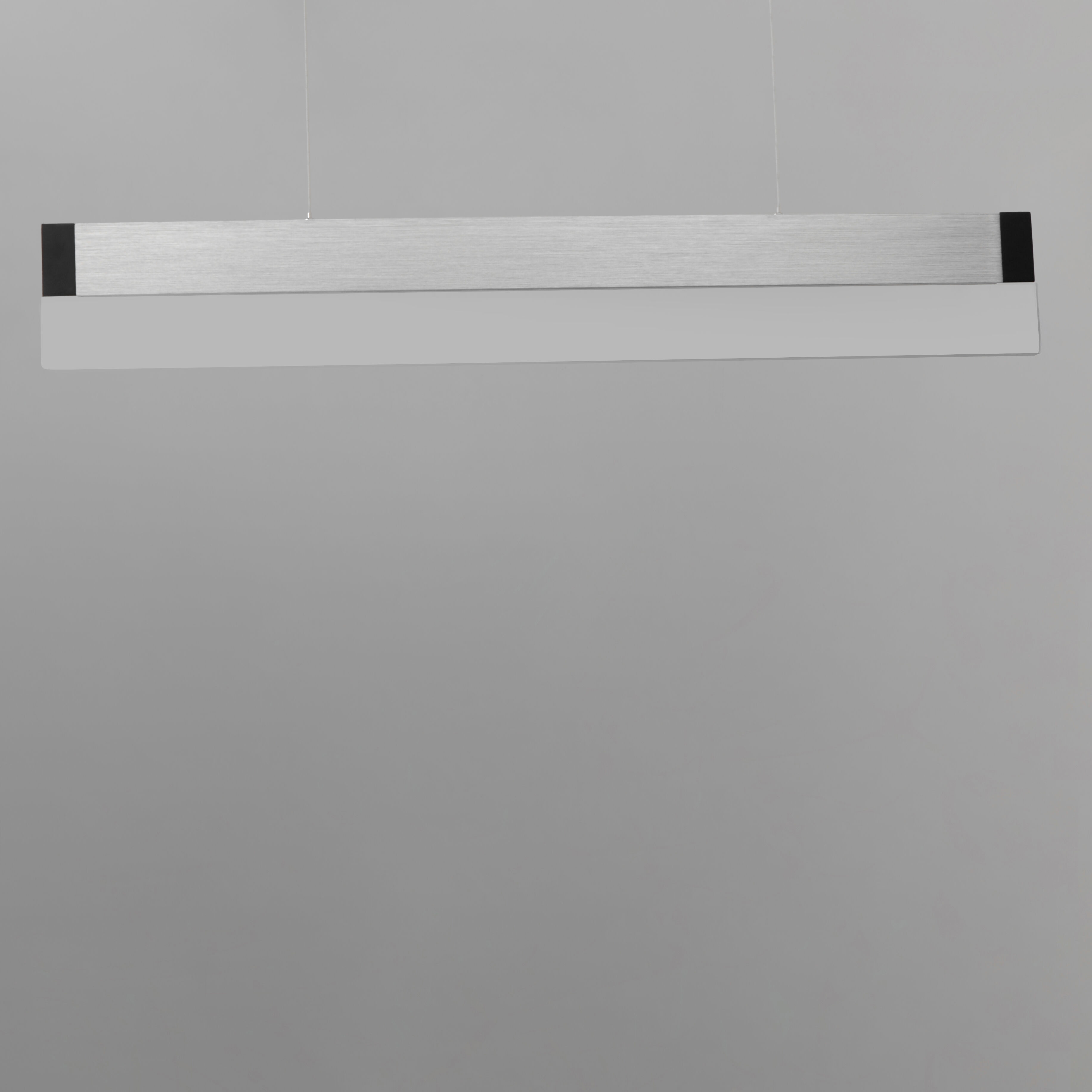 iBar Linear Pendant Ceiling Light in Brushed Black