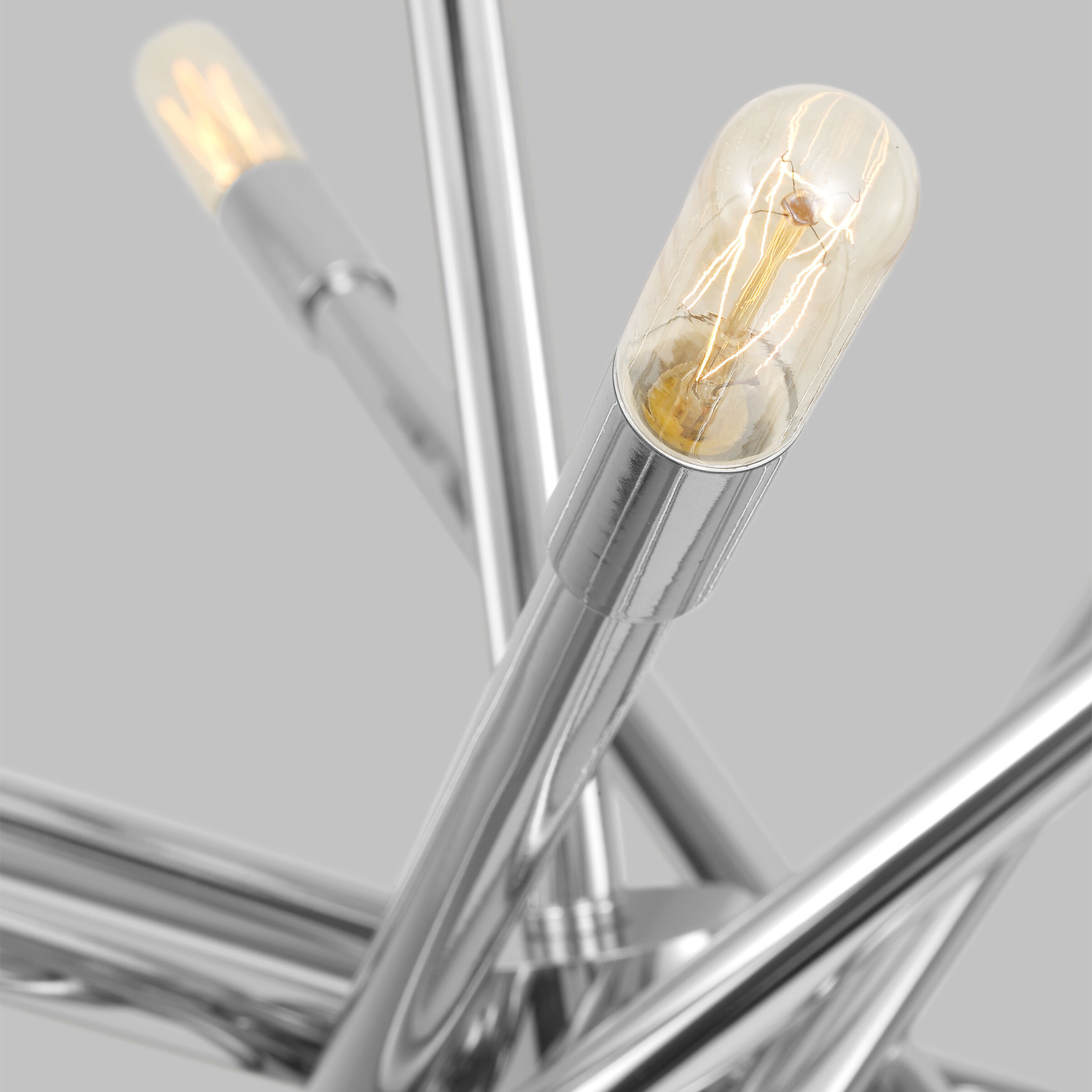 C&M by Chapman & Myers Eastyn 12 Light 22.5 inch Polished Nickel Chandelier Ceiling Light