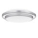Irving 14 inch Brushed Aluminum Semi-Flush Mount Ceiling Light
