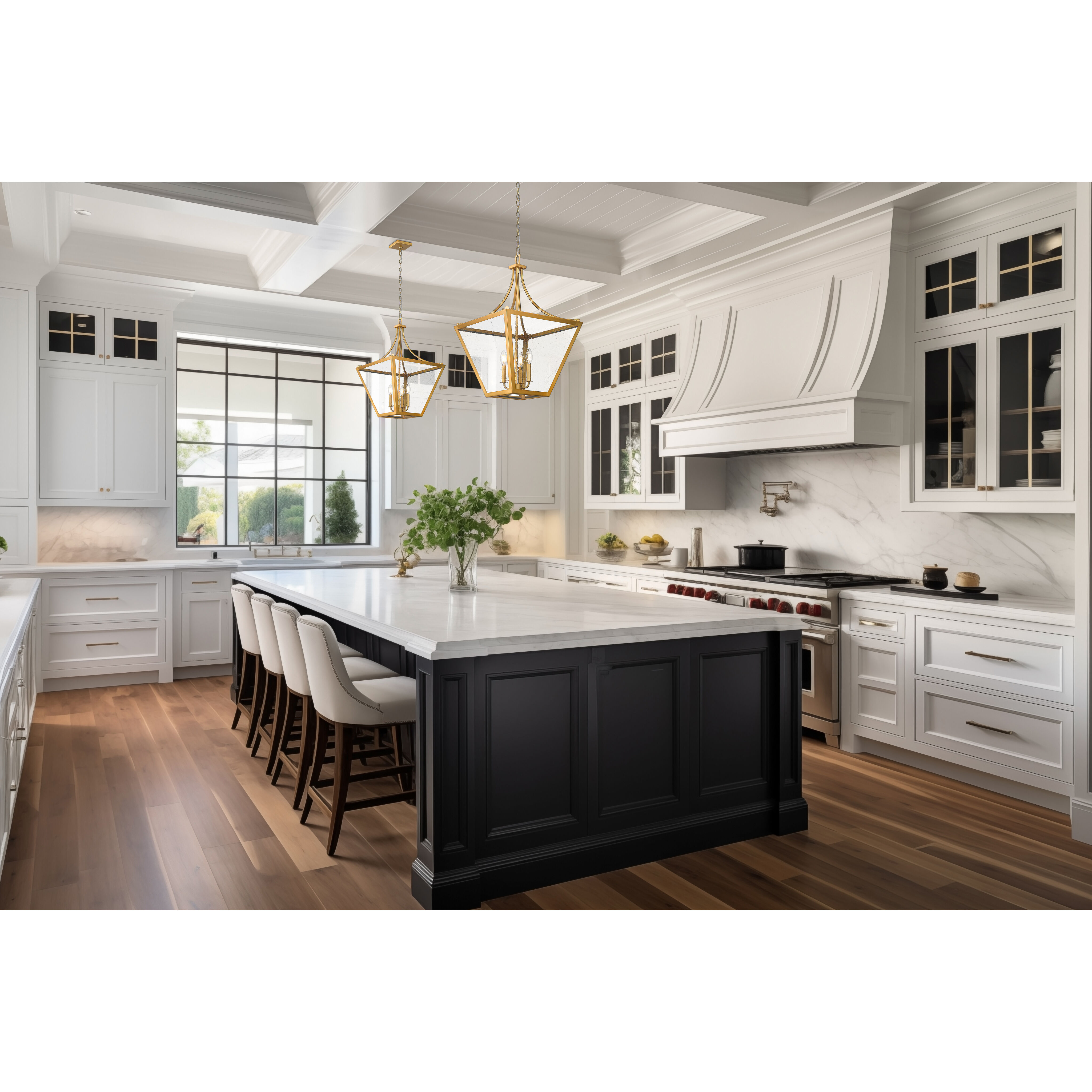 Montalcino 4 Light 18 inch Rubbed Brass Chandelier Ceiling Light