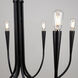 Bronte LED 24.5 inch Black Chandelier Ceiling Light
