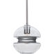 Hula 8 1 Light Satin Nickel Pendant Ceiling Light