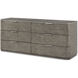 Hudson Pebble Grey Dresser, Wooden