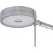 George's Reading Room 18.75 inch 8.00 watt Chrome Table Lamp Portable Light, Pharmacy