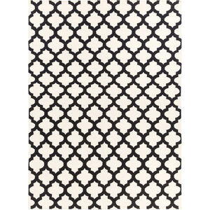 Frontier 66 X 42 inch Ivory, Black Rug