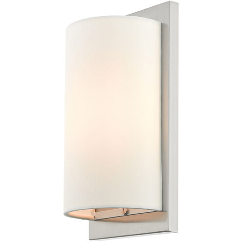Meridian 1 Light 6 inch Brushed Nickel ADA Wall Sconce Wall Light