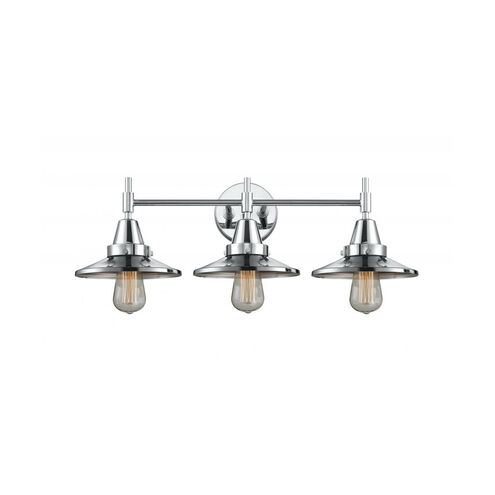 Caden 3 Light 26 inch Polished Chrome Bath Vanity Light Wall Light