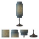 Lollipop 31 inch 9.00 watt Black Nickel Table Lamp Portable Light