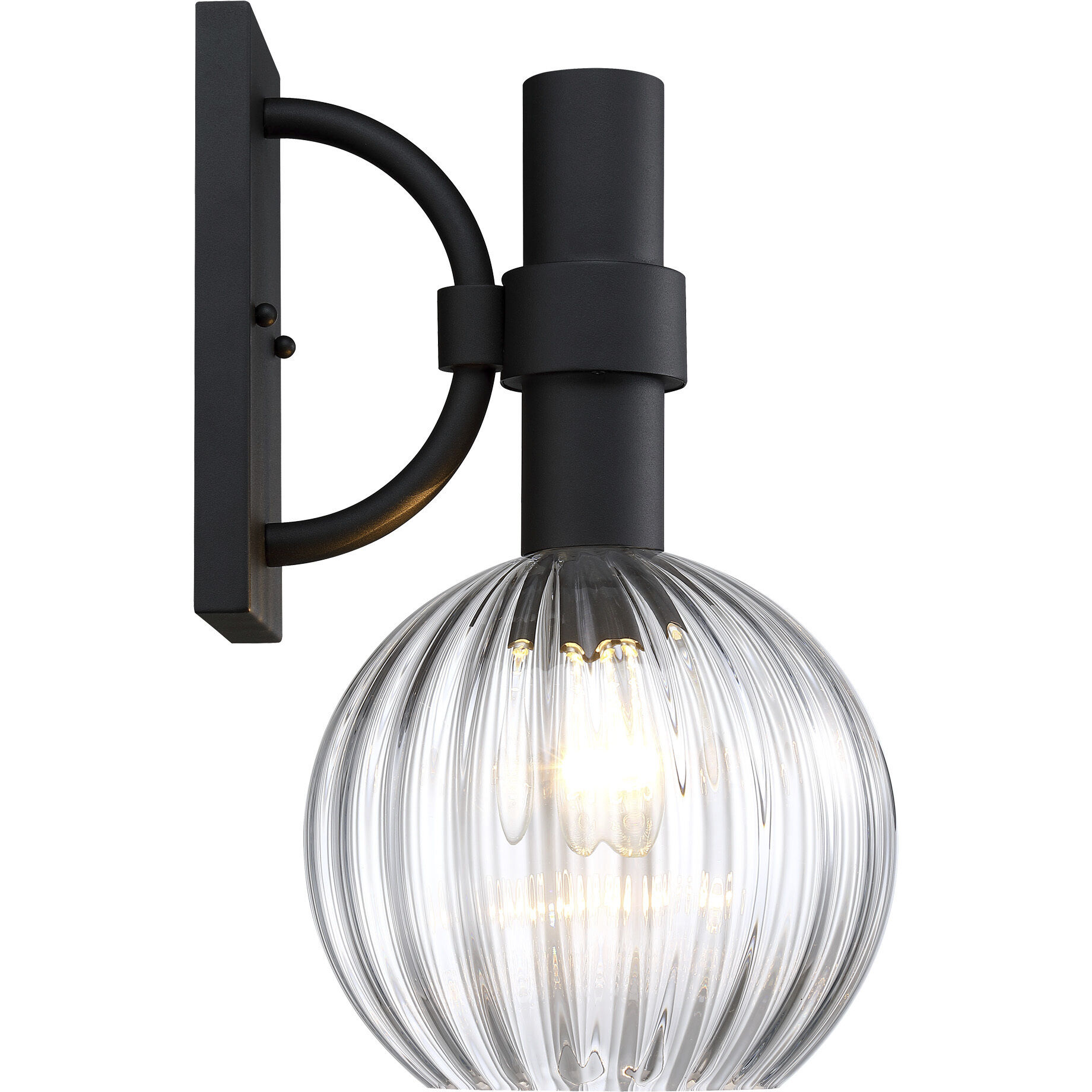 Fernwood LED 16 inch Black Outdoor Wall Sconce