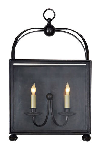 Chapman & Myers Arch Top 2 Light 13.00 inch Outdoor Wall Light