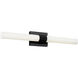 Sarco LED 30 inch Midnight Black Vanity Light Wall Light