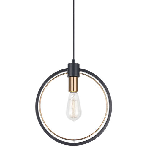 Odyssey 1 Light 2 inch Black Pendant Ceiling Light
