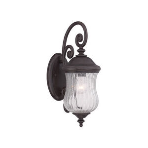 Bellagio 1 Light 18 inch Black Coral Exterior Wall Mount