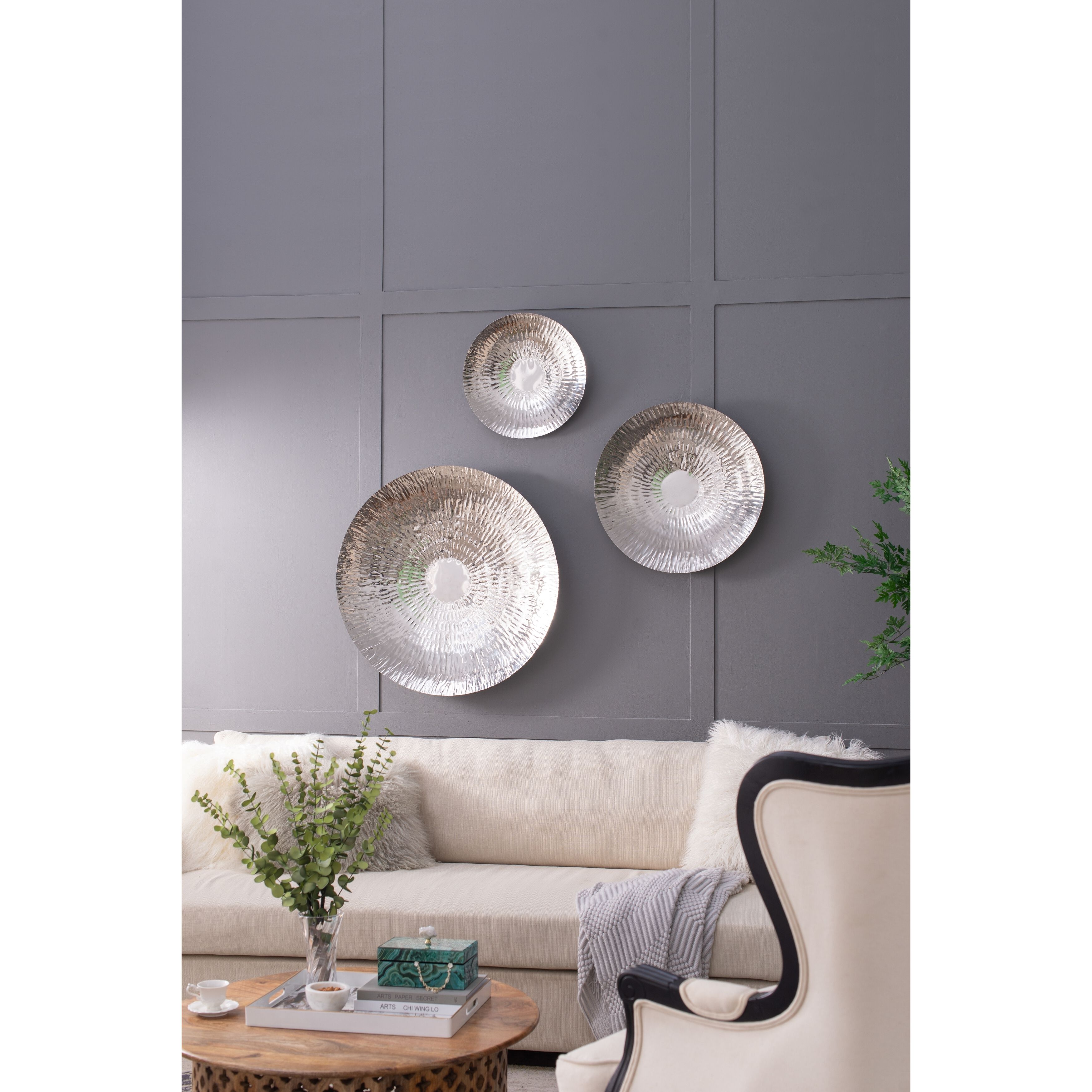 Fassett Silver Wall Décor