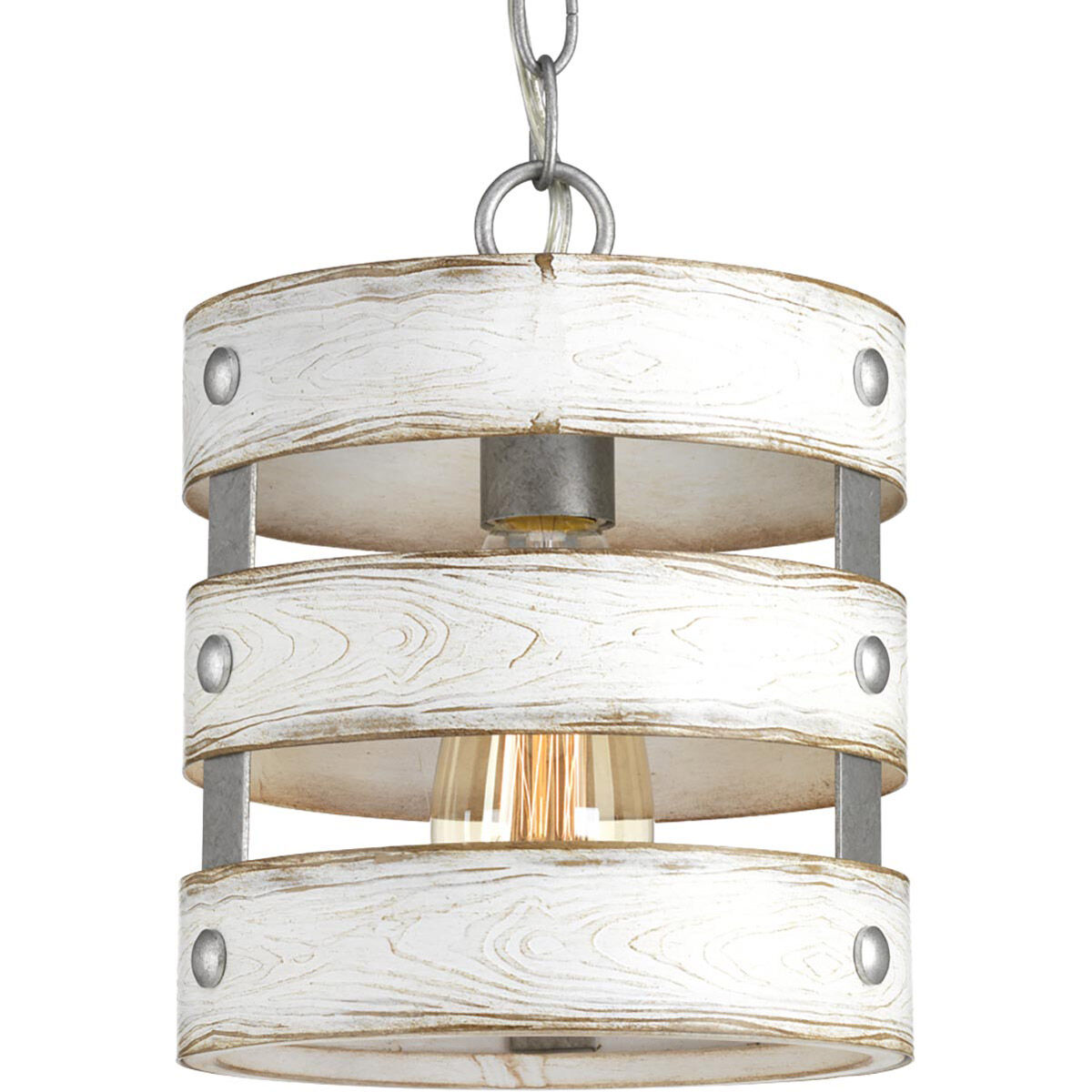 Lyles 1 Light 8.5 inch Galvanized Mini Pendant Ceiling Light