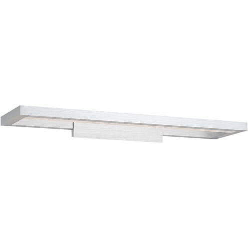 WAC Lighting View LED 28 inch Brushed Aluminum Bath Vanity & Wall Light in 3000K, dweLED WS-89128-30-AL - Open Box