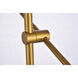 Axel 6 Light 29 inch Brass Pendant Ceiling Light