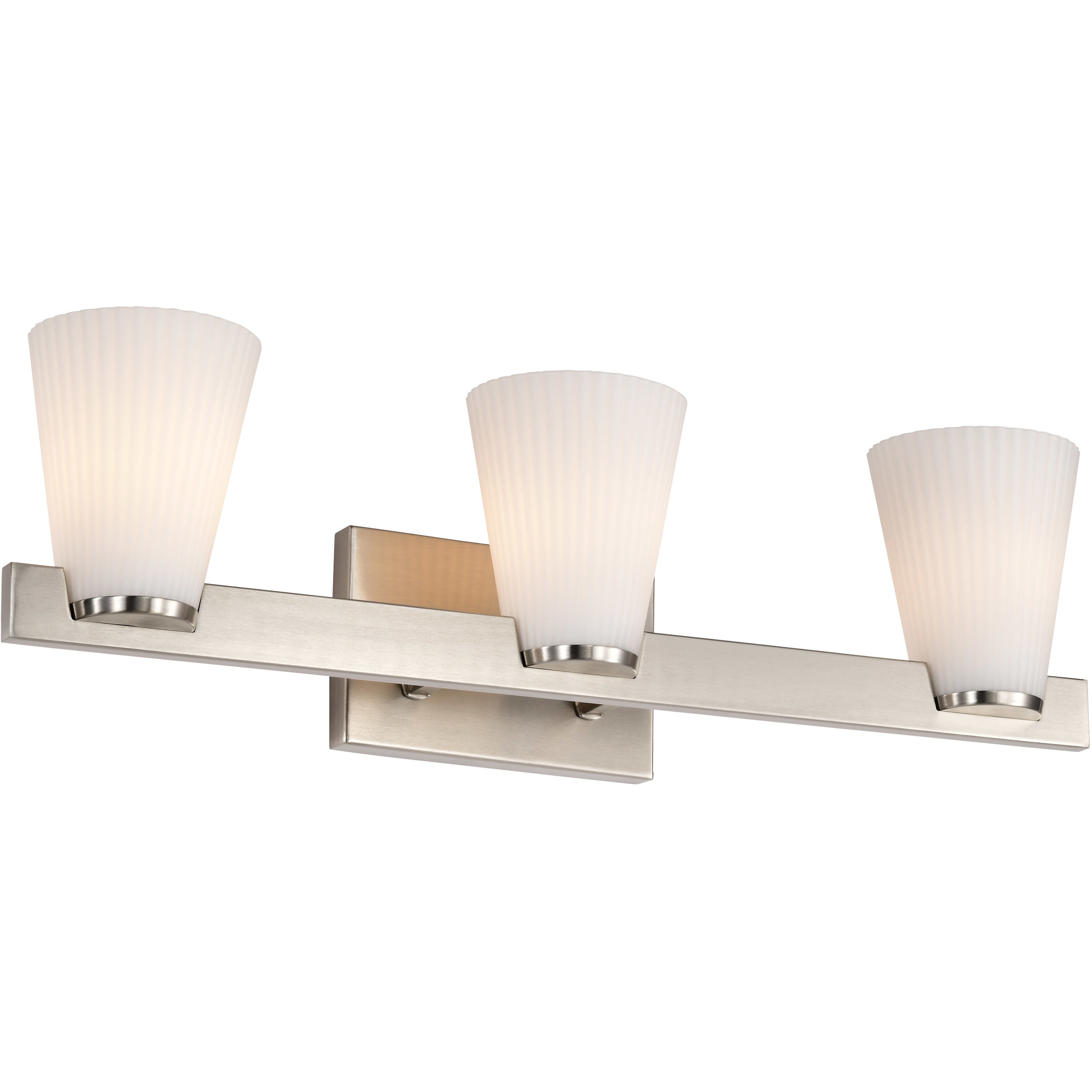 Royale 24 inch Brushed Nickel Vanity Wall Light