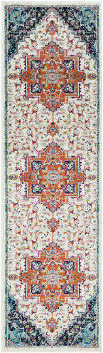 Paramount 91 X 26 inch Bright Orange Rug in 2.5 x 8, Runner