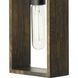 Boundary 2 Light 24 inch Matte Black Wall Bracket Wall Light, Design Series