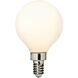 Branded Lamps LED 19 - G16-1/2 C - E12 Candelabra 4.00 watt 120 2700K Light Bulb