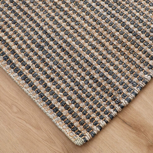 Ganges 90 X 63 inch Green Rug in 5 x 7