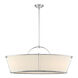 Pulito 6 Light 13 inch Polished Nickel Pendant Ceiling Light