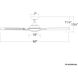 Mykonos 5 60 inch Matte Black Downrod Ceiling Fan in 2700K