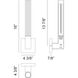 Odelle Wall Sconce Wall Light in Black