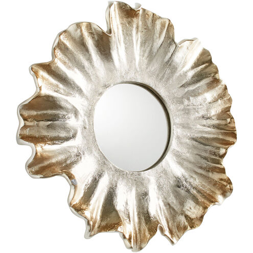 Akoya 16 inch Nickel Wall Mirror