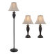 Signature 61 inch 100 watt Dark Bronze Table Lamp Portable Light