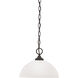 Tahoe 1 Light 12 inch Painted Bronze Mini Pendant Ceiling Light