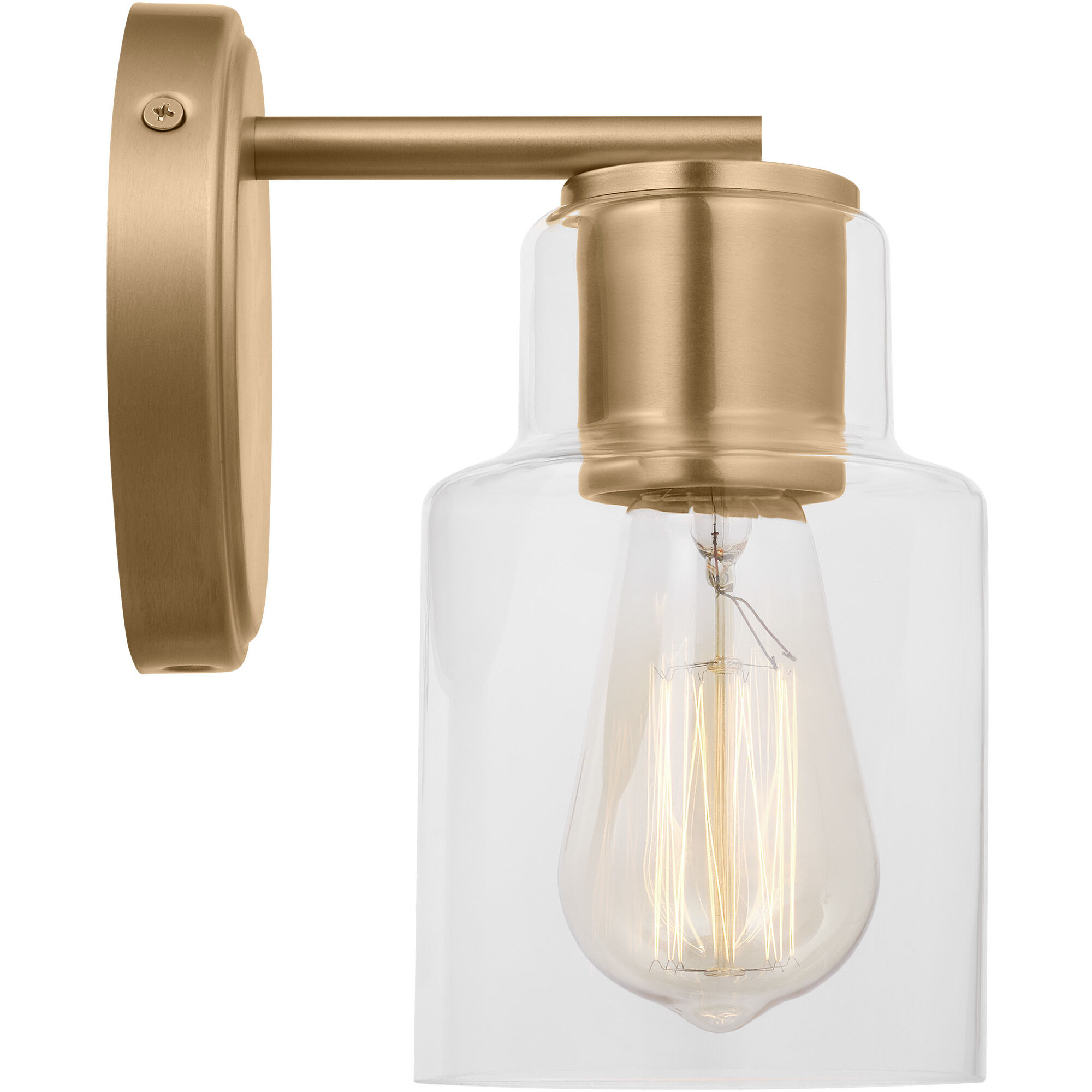 Drew & Jonathan Sayward 1 Light 5 inch Satin Brass Sconce Wall Light
